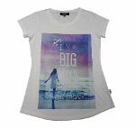 H008-เสื้อยืดคอกลมผู้หญิงแขนสั้น