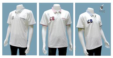 I003-เสื้อโปโลผู้ชายแขนสั้น ( ปัก และ พิมพ์ )